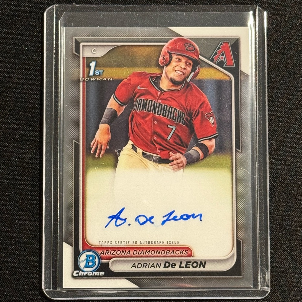 2024 Bowman - Adrian De Leon 1st Bowman Auto